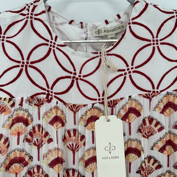 Ash and Eden Aba Tiered Sleeveless Midi Dress size XS NWT Tuckernuck - Picture 4 of 11